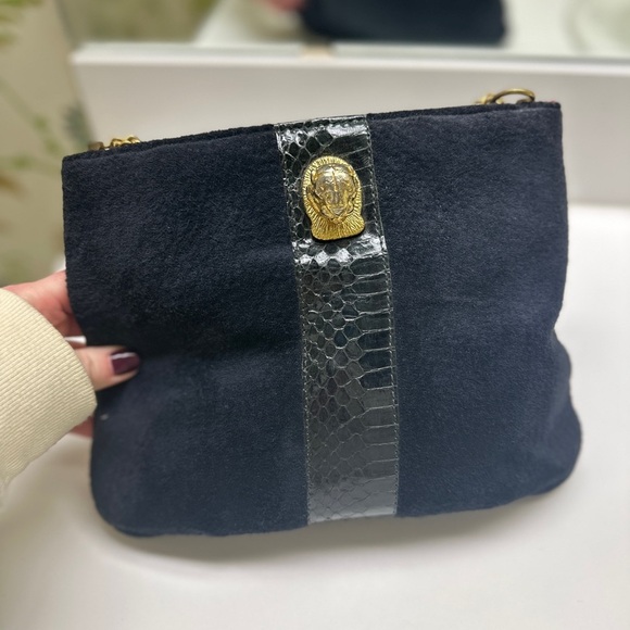 Ruth Saltz Vintage Cougar Handbag - Navy - Picture 2 of 6